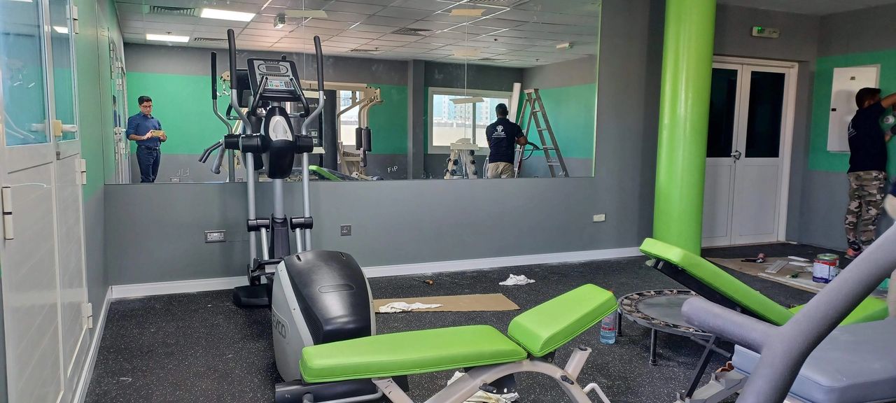 The Wall Paint, Mirror Installation, and Other Tasks Completed