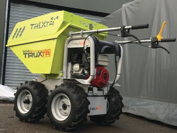 The 450kg Quadro pictured above with optional greedy boards for carrying light loads only
