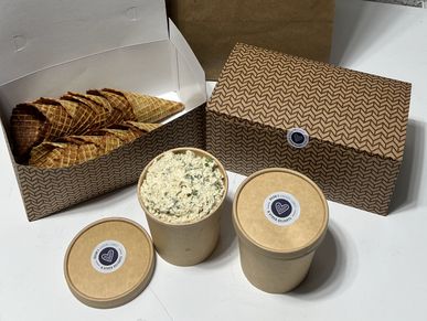 Roon's Savories Packaged Cones and Catering