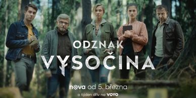 Odznak Vysočina. TV NOVA. Kriminální seriál. Detektivka. Monika Hilmerová, Simona Zmrzlá, Patrik Děr
