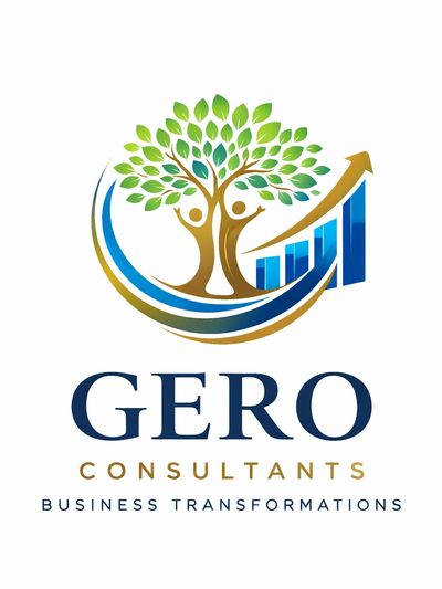 Partnering for growth symbolised by the tree, upward arrow and increasing bar chart