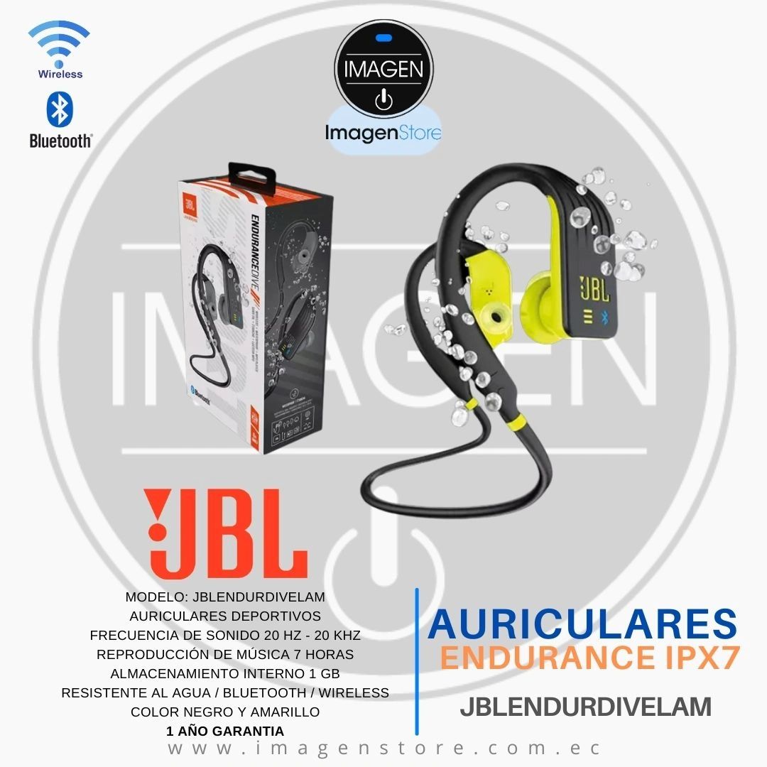  JBL Endurance DIVE - Auriculares deportivos