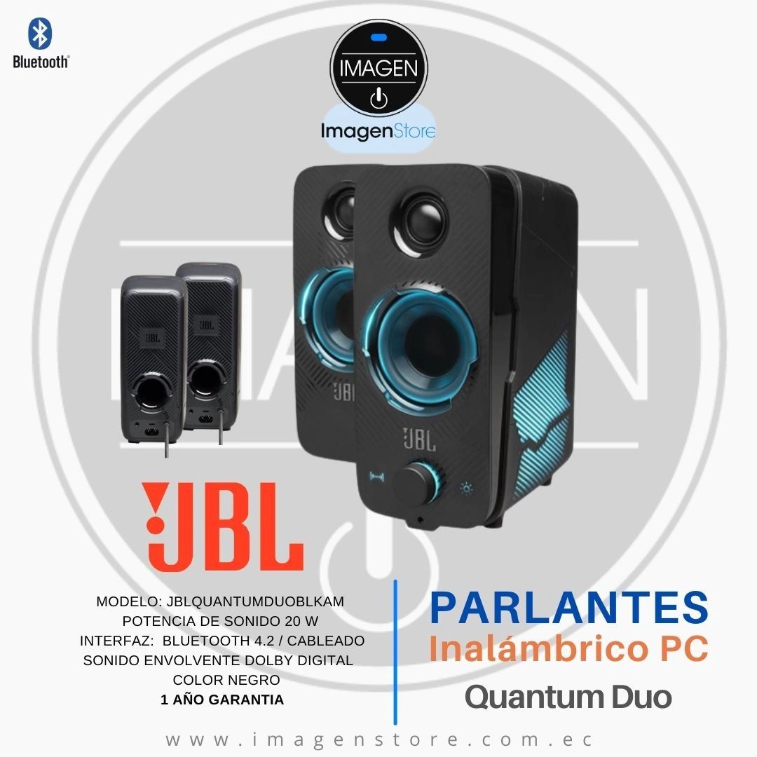 JBL Quantum Duo  Altavoces para Gaming en PC