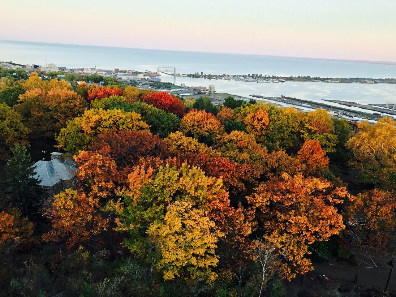 The stunning views from Enger Tower The stunning views from Enger Tower