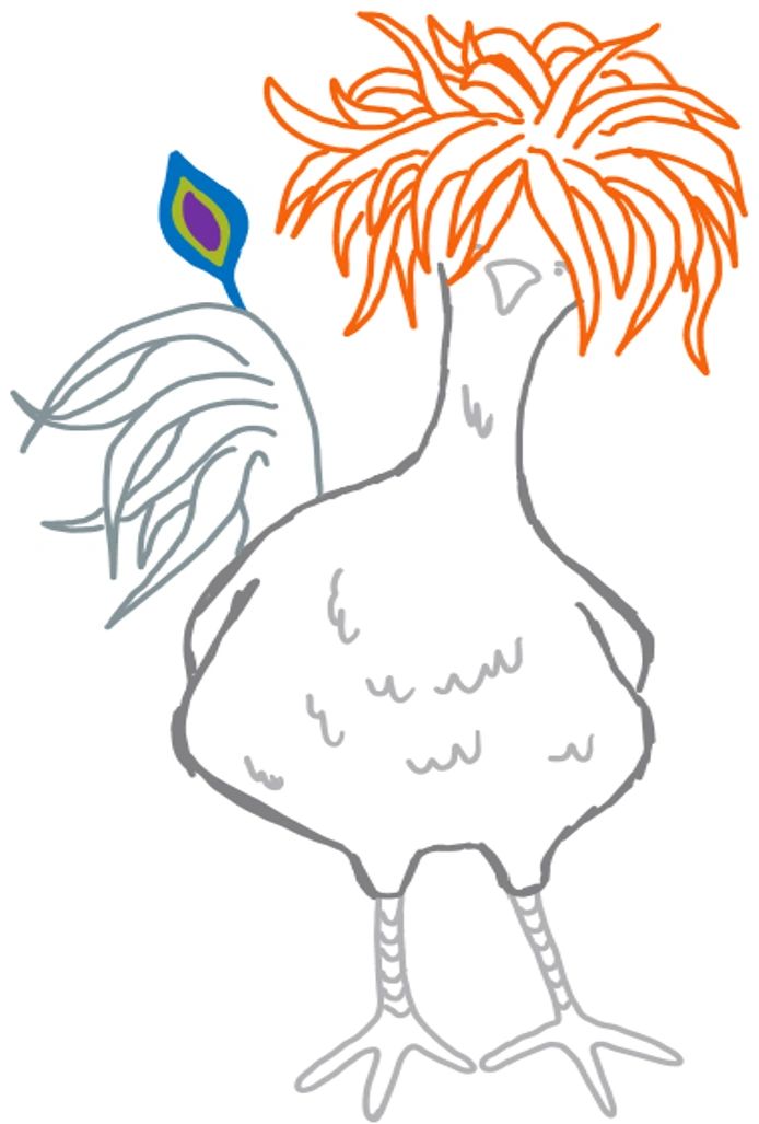 henny penny coloring pages