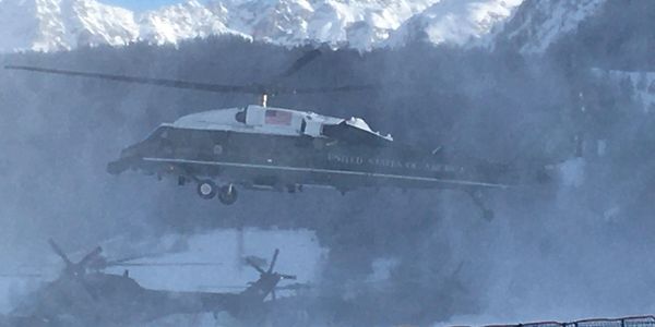 Marine 1
US President Donald J Trump 
Davos
WEF