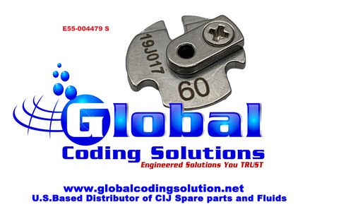 E55-004479 S Nozzle plate leibinger spare parts, inopak, Sima Supply, Sneed Coding, gem gravure