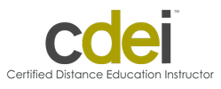 CDEI designation means Certified Distance Education Instructor by IDECC