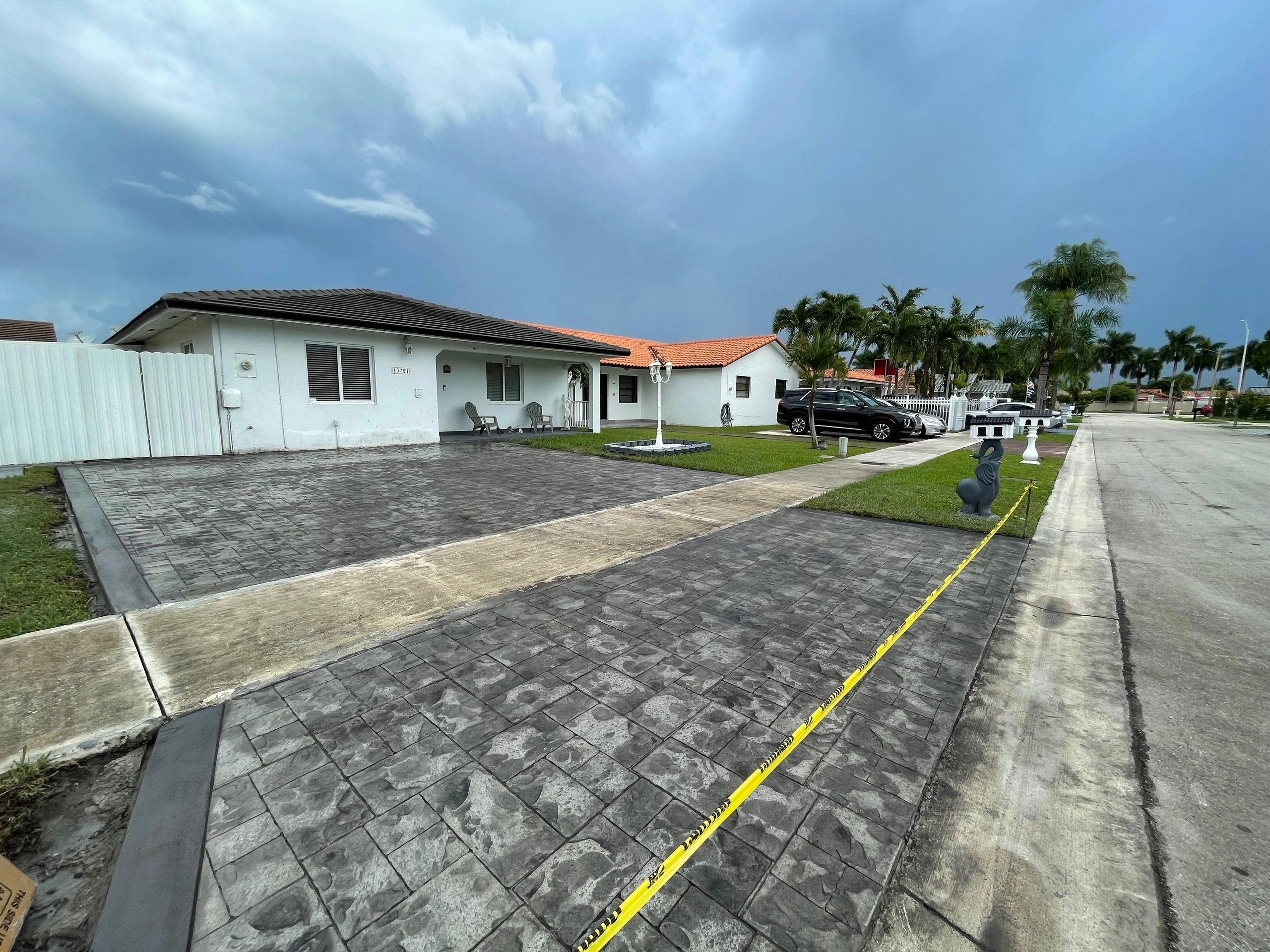 How much does a Stamped Concrete Pool Deck Cost?