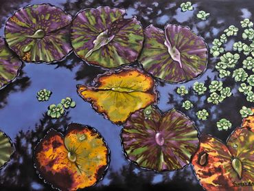 Mystic Pond, Oil on Canvas, 20"x30"