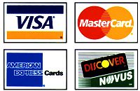Visa Mastercard Discover American Express