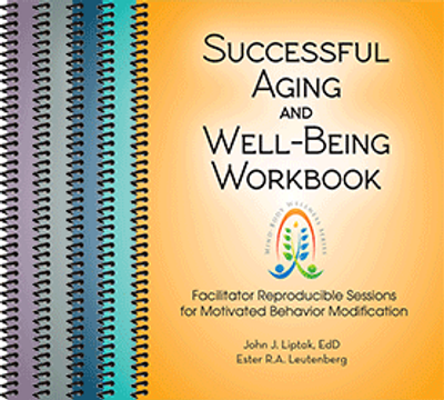 Cover of a workbook on successful aging and well-being.