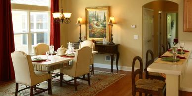 Dining room painting project. paint colors for 2023. Interior painting, interior painters. JC Licht