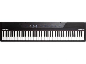 Alesis  88 Key  Piano , semi-weighted  keys . Alesis keyboards . Recital Piano 