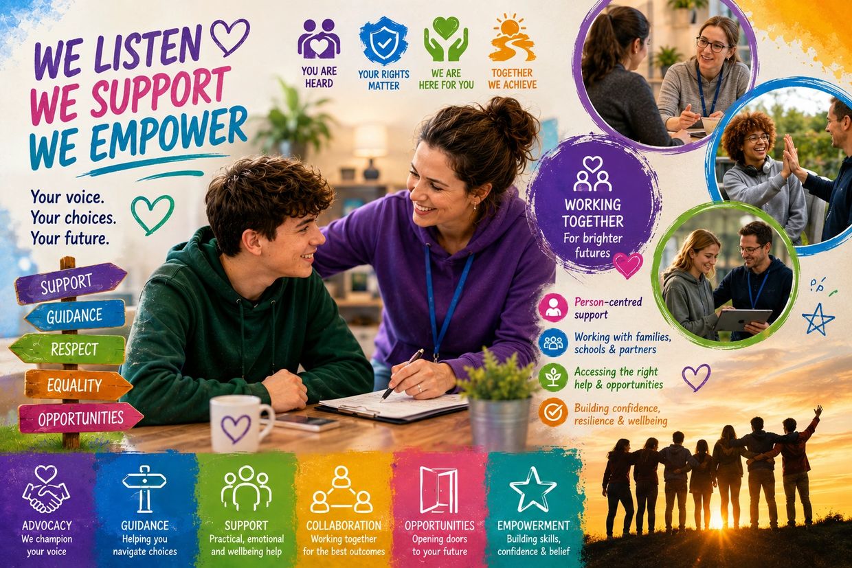 Supportive community empowering youth with guidance, respect, and opportunities for brighter futures.