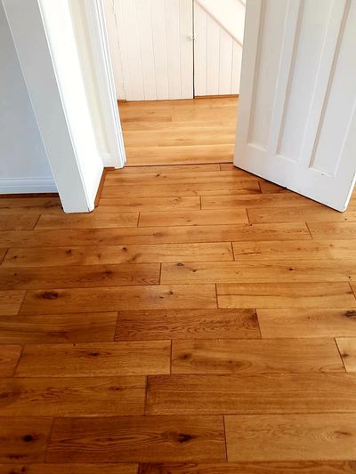 by Nw3 Parquet London. Existing engineered wood flooring received a bit of a TLC. 