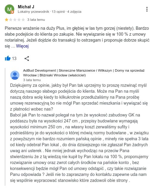 Z czymkolwiek zwrócisz się do ADBUDu może zostać... opublikowane i wykorzystane przeciwko Tobie bez prawa do riposty.