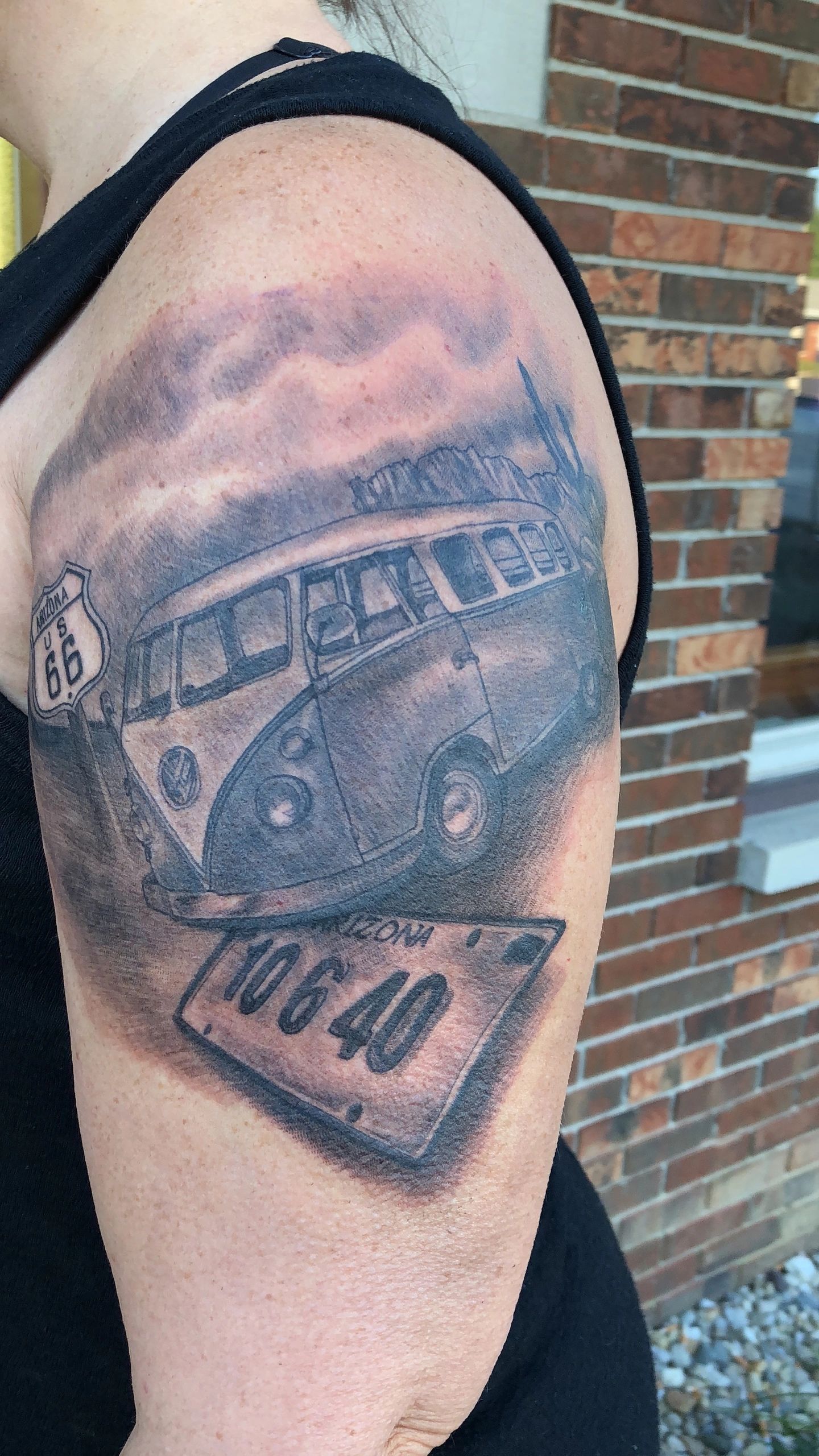 VW bus Tattoo
