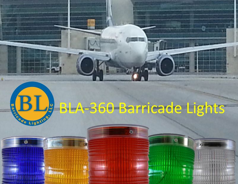 BLA-360 Series Solar Airport Barricade Lights, Airport Barricade light, Solar barricade light