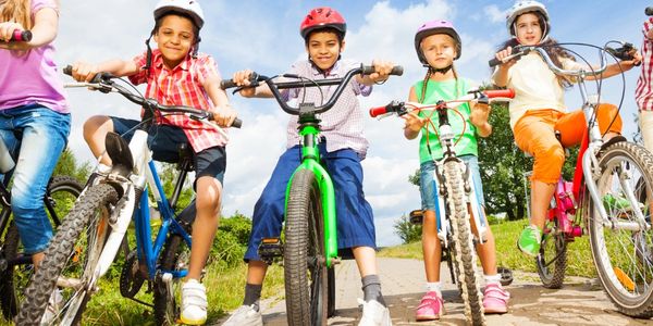 Children Biking