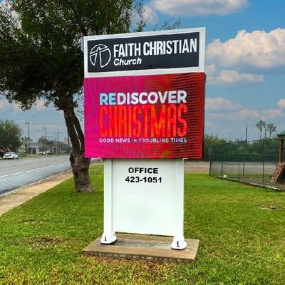 Robson Digital Sign Outdoor Sign LED Sign Outdoor sign near me marque sign Church sign