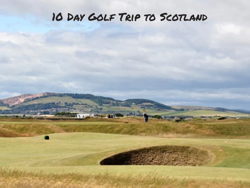 Scotland links course.