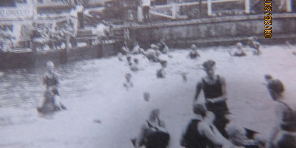 Swimming area Sandy Beach, Russells Point