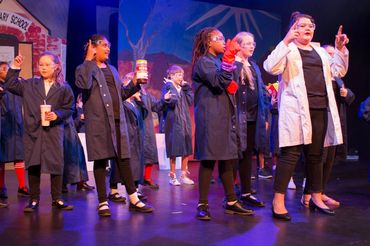 'Lab Rules'. School students perform a Perspicacity Primary School Science Lab song in 'Melted - a M