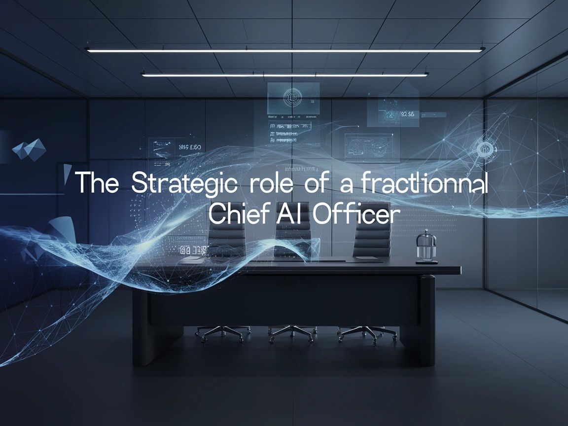 The Strategic Role of a Fractional Chief AI Officer