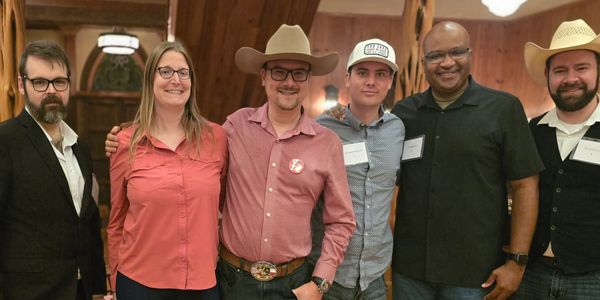 Hays YRs at a Hays GOP fundraiser in Wimberly