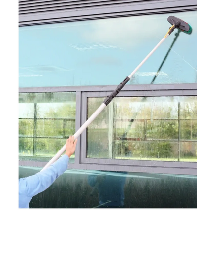 Affordable Window Cleaning with Water-Fed Pole System - Window Wranglers in Prescott, Arizona