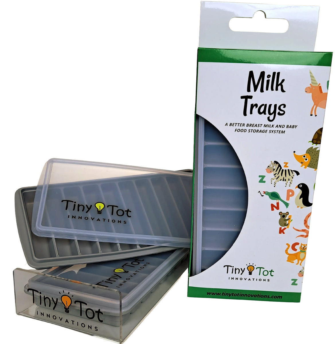 Milkies, Milk Trays, 2 Reusable Trays
