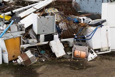 White goods disposal service removing fridges and appliances in Central Scotland