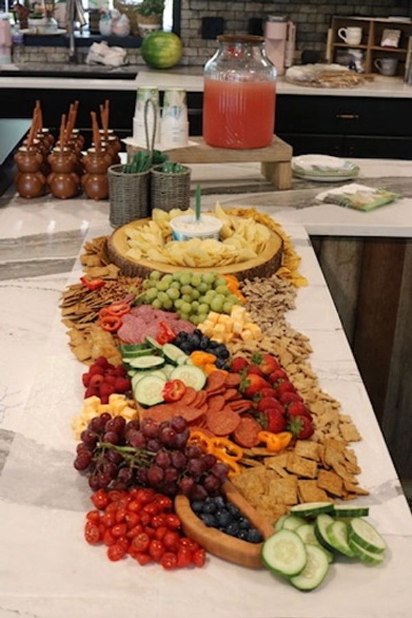 project management, execution, creative brainstorming, event planning and coordination, charcuterie