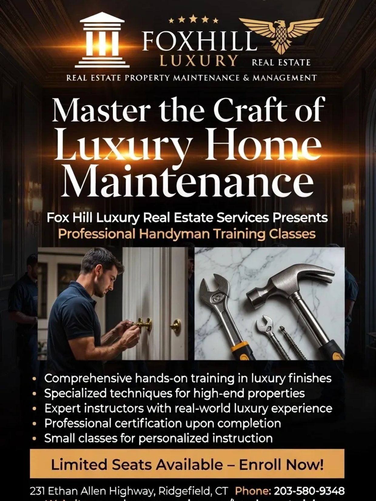 Become a Professional Handyman

Learn the skills needed to repair, maintain, and improve residential