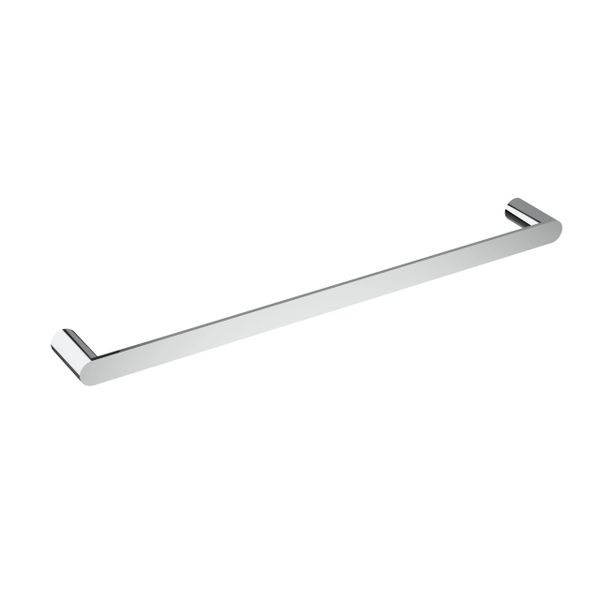 Stainless Steel Chrome 600mm Single Towel Rail