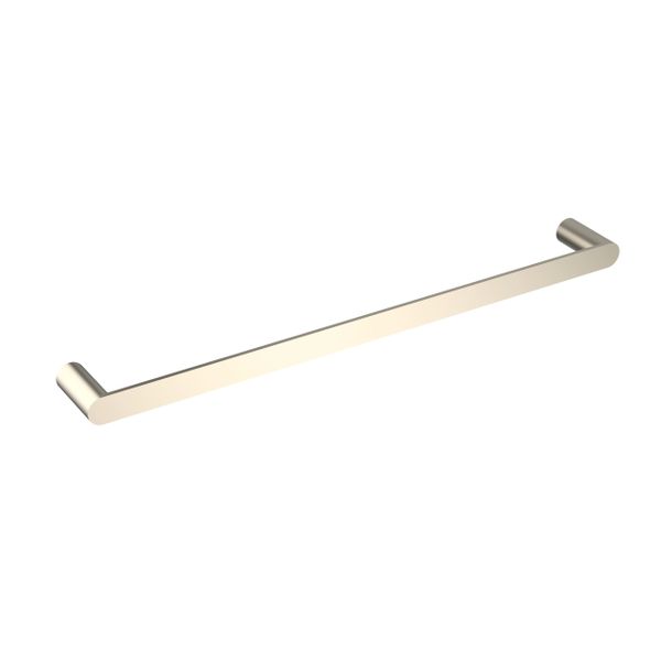 Stainless Steel Brushed Nickel 600mm Single Towel Rail