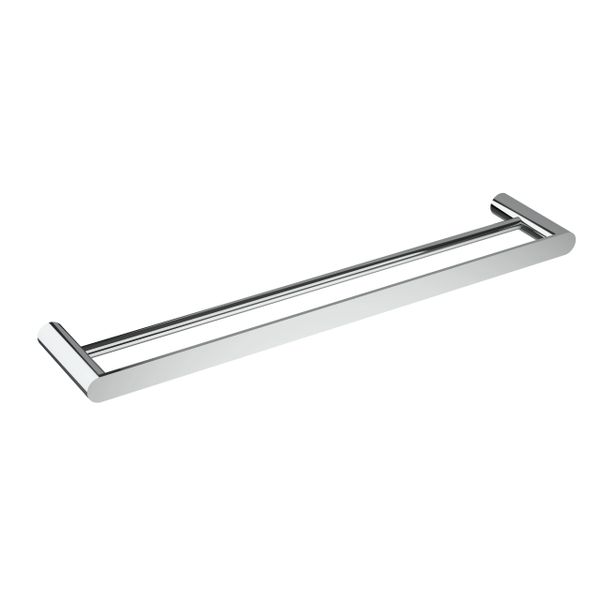 Stainless Steel Chrome 600mm Double Trowel Rail