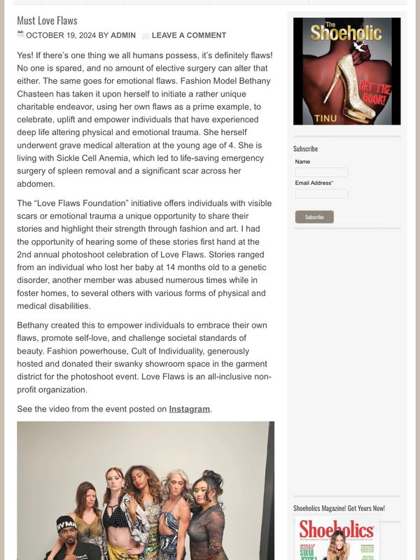 Tinuonline.com Article from our recent Picture Imperfect Makeover Photoshoot 