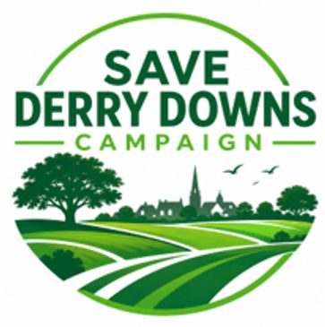 Logo for the Save Derry Downs Campaign.