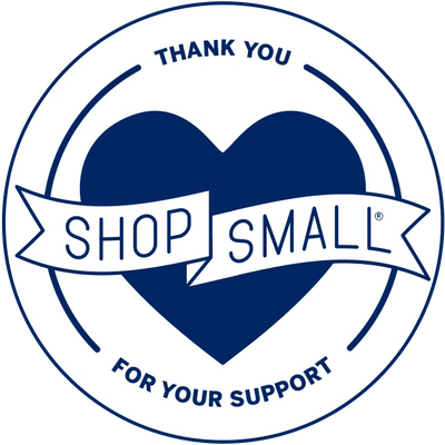 Shop small logo with the text 'Thank uyou for your support'