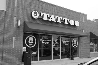 Front of Tattoo Shop
