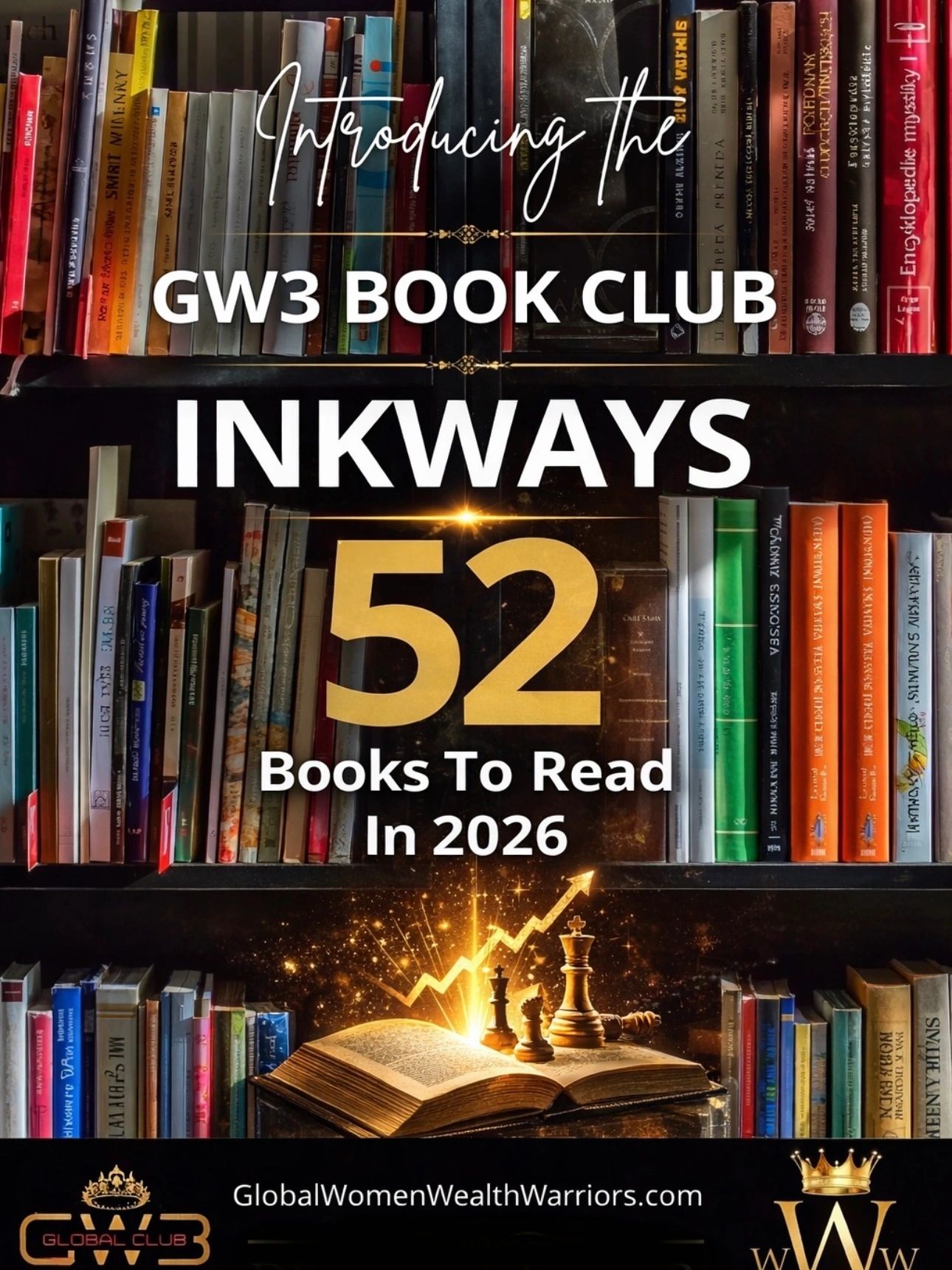 GW3 Book Club presents Inkways 52 books to read in 2024