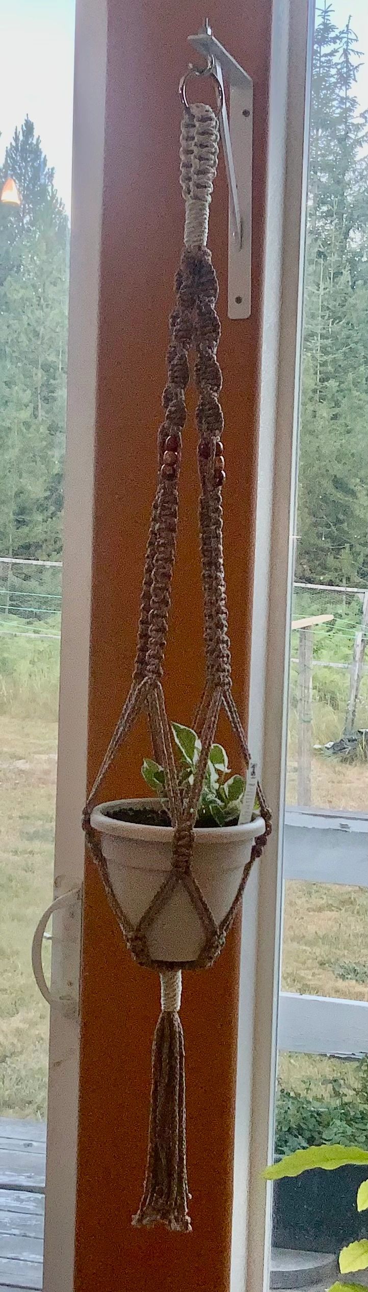 Canurelief Macrame Plant Hanger - Thumbnail 2