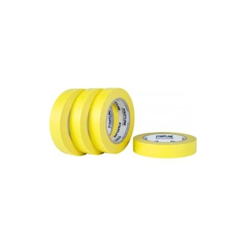 6 Pack Premium Yellow 18mm Masking Tape