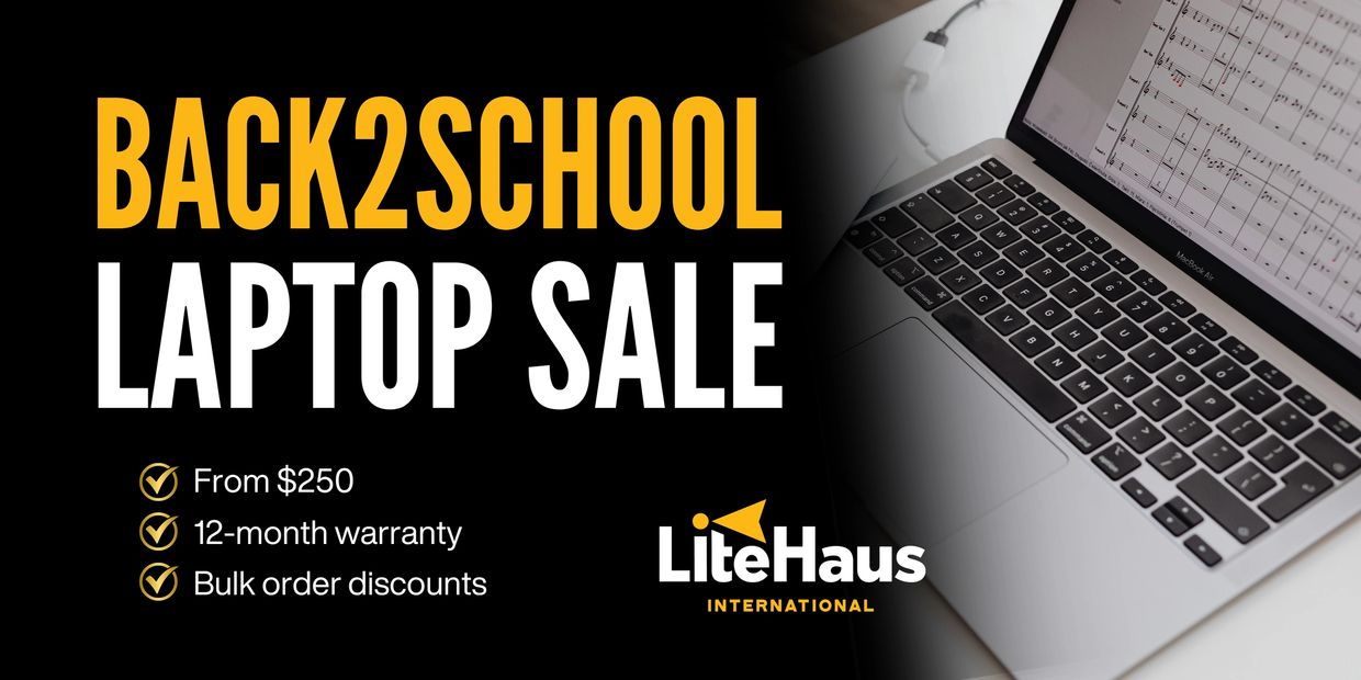 Back2School laptop sale with prices from $250.