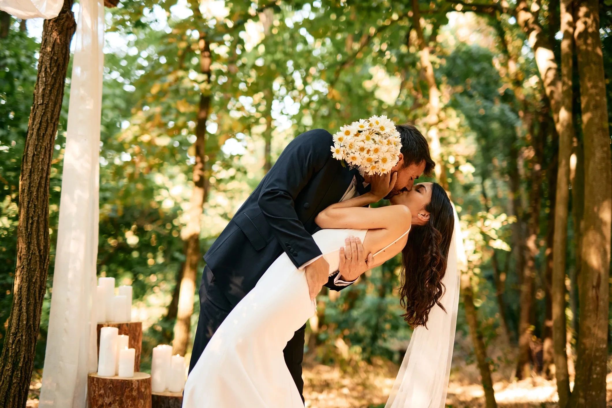 We are married! Love abounds and the couple is looking forward to Live Happily Ever After. 