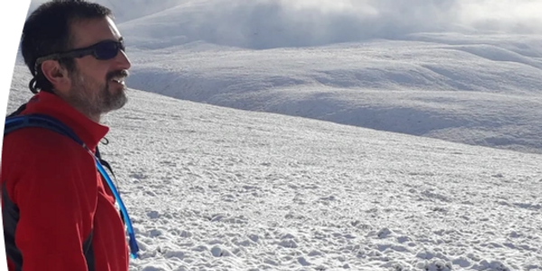 Richard in the Cairngorms