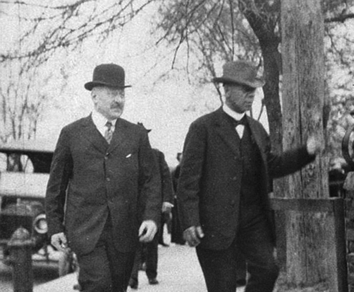 Julius Rosenwald and Booker T. Washington