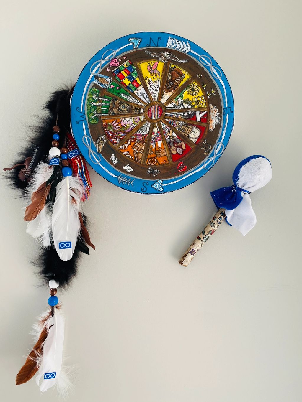 "Our Time on the Wheel " Drum was selected for publication METIS STORIES OF HOPE for MNA.
